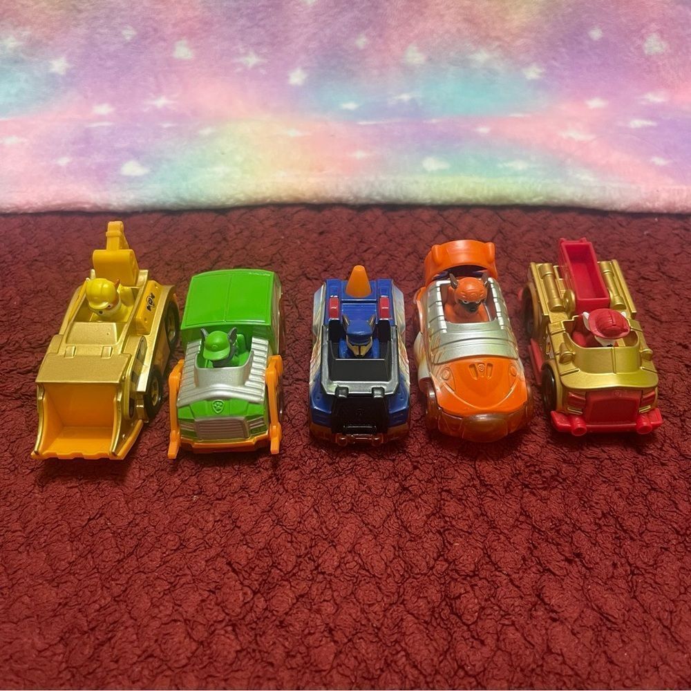 Paw Patrol lot cars